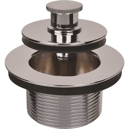 Ips AB&A  Brass Stopper and Strainer Finish Kit, Chrome 64001
